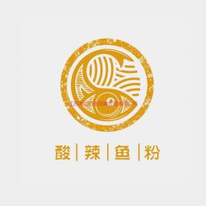 酸辣鱼粉连锁店商标设计